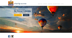 Desktop Screenshot of mysocialcalendar.com